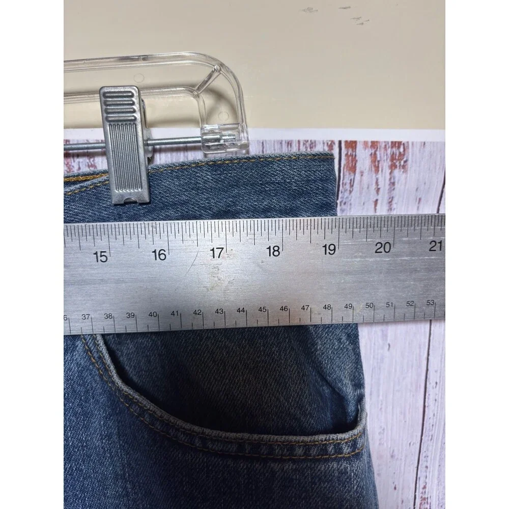 Levi's 560 Comfort Fit Jeans Mens 38x30 Loose Tapered Baggy Blue Denim Red Tab